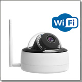 Купольная уличная беспроводная 2Mp Wi-Fi IP камера видеонаблюдения «CamHi Pro D25W-2.0-WiFi»