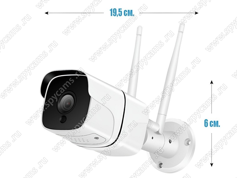Уличная Wi-Fi IP-камера 3Mp «HDcom SE188-3MP» с записью в облако Amazon ...